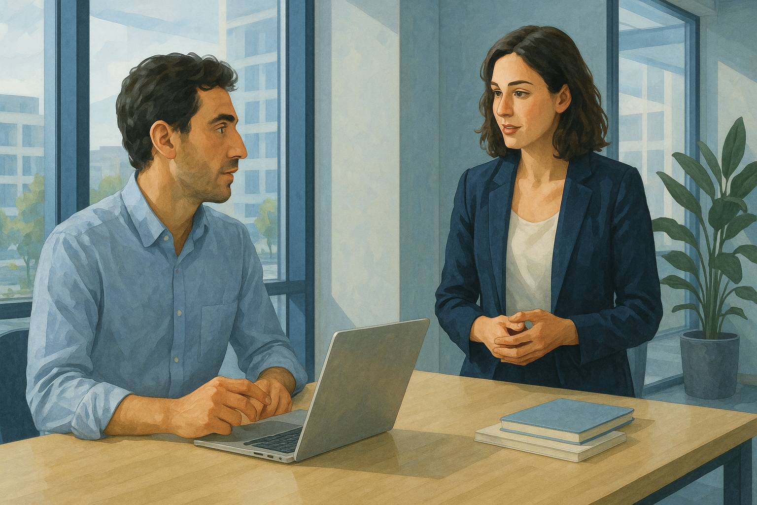 Cómo establecer límites saludables con tu jefe o equipo