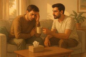 Cómo ayudar a un amigo que pasa por un duelo sin invadir su proceso